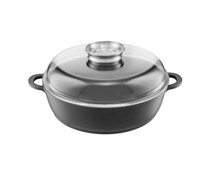 Patelnia i wok AMBITION Patelnia Taurus głęboka z pokrywą 28 cm (84106)